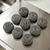 Pacote com 6 Bolas de Limpeza de Aço Inoxidável Arame de Aço Bola de Aço Suprimentos de Cozinha Escova para Lavar Louça Escova de Bola de Aço Escova para Panelas