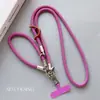 Cordão Longo Diagonal Duas em Uma para Celular Transfronteiriço Destacável de Pulso Outdoor Anti-Perda Fivela de Metal Juntura de Corda de Segurança