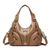Dropshipping Internacional 2025 Nova Bolsa Feminina Bolsa de Axila Textura Fashion Bolsa de Ombro Grande Capacidade Bolsa Carteiro Bolsa Transversal