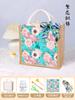 Día de la Madre Bolsa Hecha a Mano Regalo Material DIY Fabricación de Bolsas Hechas a Mano Regalo Creativo de Cumpleaños para Madre e Hijo