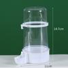 Bebedero Automático Específico para Loros para Aves, Bebedero de Agua de Gran Capacidad para Jaulas Colgantes, Botella para Beber Antiderrame y a Prueba de Salpicaduras para Hámster y Hámster Dorado