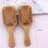 Hotéis e Pousadas Usam Pentes Descartáveis Elegantes de Bambu e Pentes de Massagem Descartáveis de Madeira com Furos de Ar