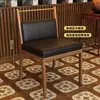 Mesas y sillas comerciales para tabernas y restaurantes, restaurante de té retro, mesas y sillas para salones privados de hotel, mesas y sillas de bar estilo americano, sillas de madera maciza