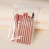 Set de 8 Mini Brochas de Maquillaje para Principiantes Portátil Brocha para Corrector Brocha para Base Brocha para Polvo Suelto Herramientas de Belleza Venta al Mayoreo