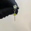 Nuevos Pendientes de Aro Huazi Originales Pequeños Multicolores para Mujer