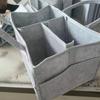 Bolsa de fieltro para mamás transfronteriza, Bolsa de almacenamiento para pañales de bebé, Bolsa colgante portátil de almacenamiento de maquillaje para madre y bebé