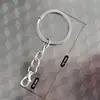 Llavero de 30 mm con Cadena de Cuatro Secciones, Llavero con Cierre de Langosta, Accesorios para Colgantes de Cuentas DIY, Llavero al por Mayor