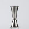 Dispositivo de medição de vinho de cabeça dupla de aço inoxidável frisado dispositivo de medição de vinho em barra copo de medição de mistura de vinho Ansi Cup balcão de bar copo de medição Ansi