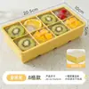 Molde para Fazer Cubos de Gelo Doméstico Bandeja Grande de Gelo Caixa de Armazenamento de Silicone com Tampa Refrigerador Gelo Congelado Sorvete Congelado Artefato de Cubo de Gelo Congelado