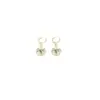 Nuevos Pendientes de Borla con Hoja de Bambú Redonda Estilo Retro Chino, Pendientes Femeninos de Estilo Nacional, Joyería para Orejas de Gama Alta y Elegante al por Mayor