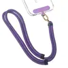 Cordón para Teléfono Móvil Almohadilla Multifuncional para Colgar Color Sólido Hebilla Metálica Dorado Claro Correa Ajustable para Teléfono