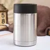 Taza portátil transfronteriza para mantener el frío, vaso para cerveza, lata de cola al vacío de 12 oz, taza aislada de acero inoxidable 304, disponible para venta al por mayor