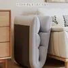 Sofá perezoso cama individual para dormitorio respaldo de silla tatami ventana saliente dormitorio pequeño plegable estilo japonés cojín