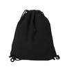 Bolsa de lona con cordón ajustable de fábrica, bolsa de almacenamiento con cordón de algodón en blanco, mochila con cordón, bolsa con logotipo impreso