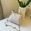 Estilo Nuevo de Verano Nuevo Chino Flor Rica Floreciendo Clásico Bolso Cheongsam Bolso de Mano Grande Elegante Estilo Chino para Mujer Bolso Pequeño