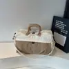 Bolsa de Viaje Portátil de Gran Capacidad Transfronteriza para Mujer, Bolsa de Entrenamiento al Aire Libre, Bolsa de Fitness, Separación de Seco y Húmedo, Bolsa para Natación y Deportes