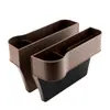Caja de Almacenamiento para Coche Suministros para Interior Asiento Control Central Bolsa de Almacenamiento para Huecos Portavasos Organizador de Caja de Almacenamiento para Huecos de Coche