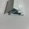 Conjunto Completo de Acessórios para Caixa de Filtro de Aquário, Borda de Vidro Deslizante de Camada Dupla com Trilhos Duplos Deslizantes, Perfil de Filtro Inferior