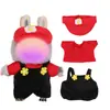 Adecuado para Ropa de Muñeca Labubu, Peluche Vinilo Sentado Fiesta Primera, Segunda y Tercera Generación Traje de Falda de Repuesto