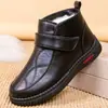 Tienda Insignia Bujinxuan Zapatos de Algodón del Viejo Pekín para Personas Mayores y Abuelas Zapatos de Felpa de Invierno para Personas Mayores Zapatos Cálidos de Otoño e Invierno para Personas Mayores