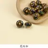 Cheongsam Hanfu Novo Estilo Chinês Fivela de Disco Colorida Ágata Jade Fivela Botão Retrô Traje Tang Hanfu Fivela Decorativa