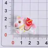 Año Nuevo Lindo Año del Caballo del Zodiaco Accesorios de Resina Auspiciosos DIY Tablero de Coche Llavero Decoraciones para Vehículos Eléctricos
