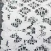 Tanglong Moda Blanco Decolorado con Purpurina Plateada Encaje de Alta Elasticidad Borde Pequeño Pulsera Joyería Hecha a Mano Accesorios de Encaje DIY