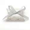 Caja Mini Almohada Estilo Europeo Caja de Dulces Bronceada Caja Pequeña para Boda Cartón de Empaque para Chocolate Hershey Caja de Diamantes