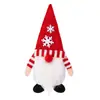 Decoración de mesa navideña de producto nuevo transfronteriza muñeco sin rostro juego de cubiertos gnomo lindo Rudolph juego de cubiertos navideños