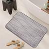 Fábrica en stock Felpudo sencillo transfronterizo Felpudo absorbente para baño Felpudo antideslizante Felpudo para el primer hogar