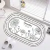 Alfombra de Cachemira Sintética, Felpudo, Alfombrilla de Mesita de Noche, Felpudo Absorbente para Entrada de Baño, Felpudo para Entrada, Alfombra Pequeña, Hecho a Medida