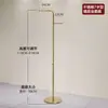 Arara de Exposição para Loja de Roupas, Cabideiro de Chão em Aço Inoxidável, Cabideiro, Ilha Suspensa Lateral Prateleira de Exposição para Loja de Roupas Femininas