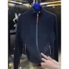 Estilo Old Money Lujo Ligero Gama Alta Nueva Chaqueta con Cuello Alto para Hombre, Chaqueta Casual Elegante y Versátil para Hombre