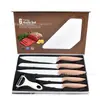 Comercio Exterior Más Vendido Juego de Cuchillos de Cocina de Seis Piezas Acero Inoxidable Afilado Cuchillo de Cocina Cuchillo de Chef Cuchillo Espada Juego Combinado Cuchillo