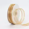 Cinta de Malla Dexin al por Mayor de 2.5 CM de Ancho para Accesorios del Cabello Material de Bricolaje Cinta de Hilo de Nieve Decorativa Ramo de Cinta de Gasa