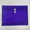 Bolsa Porta-Documentos 3D em PP com Amarração de Corda Estilo A4 Transfronteiriça Horizontal/Vertical, Bolsa Espessa de 16 Micras para Armazenamento de Arquivos de Escritório, Personalizável