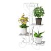 2024 Estante de Flores de Ferro para Sala de Estar Nova Varanda Suporte de Vaso de Planta Suculenta de Ferro de Chão Prateleira de Armazenamento Multicamadas