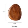 Nova nogueira estilo japonês bandeja doméstica de madeira maciça placa por atacado luz de luxo prato de frutas pote tigela de frutas secas caixa de nozes