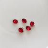 Huevo de Paloma Arte de Uñas Terminado Montón Diamante Joyería Nuevo Celebridad Cibernética Super Brillante Ovalado Diamante Grande Aleación Metálica Taladro para Uñas Joyería