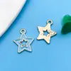 Aleación de dibujos animados creativa gota de aceite 20 accesorios de joyería diy pulsera hecha a mano accesorios de joyería con cuentas bolsa mixta al por mayor