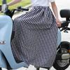 Saia de Proteção Solar para Andar de Motocicleta, Avental de Meio Corpo Anti-Exposição Pulôver, Saia de Bicicleta Elétrica de Verão, Proteção UV
