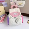 Mochila Infantil Modelo Nuevo 2026 para Estudiantes de Preescolar, Bolsa Escolar de Gran Capacidad, Mochila Pequeña con Bloques de Color para Salidas y Viajes