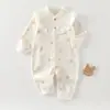 Roupas de Bebê Anyang Roupas para Recém-Nascidos Algodão Puro Roupa Íntima Macacões Macacão de Bebê Renda Floral Roupa de Casa Body