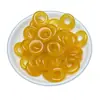 Amarelo Gelo Transparente 20mm Fivela da Paz Fivela Princesa Peças para Brincos Atacado DIY Pingentes de Joias de Jade Acessórios para Penteado Jade