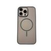 Adecuado para Apple 17Pro Funda Magnética Mate para Teléfono Magsafe Anillo Delgado iPhone 16 Tacto de Piel Nueva Funda Protectora