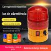 LTD-5088 luz de advertência recarregável, tipo sucção magnética, luz intermitente de teto montada em veículo, luz de advertência, guarita, luz de sinalização marítima