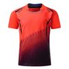 1092# Tela de punto de grano fino Traje de tenis de mesa Traje de bádminton Chaqueta Camiseta de manga corta Ropa para niños Ropa para adultos Ropa para niños