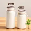 Termo para Oficinista Taza de Leche Acero Inoxidable 304 Gran Capacidad Alta Apariencia Conveniente Taza para Acompañar Taza de Agua para Estudiante