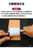 Molde de Faca Circular para Couro, Perfuração de Material de Couro, Corte de Furos, Cortador Circular DIY Feito à Mão com Molde de Faca