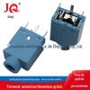 Soquete de fone de ouvido 3,5 interface de fone de ouvido 3,5 PJ-358 assento de fone de ouvido vertical plugue direto 180 graus 5 pés Azul Azul